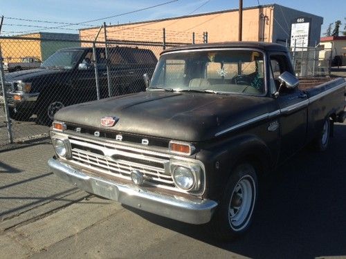 Ford truck pickup longbed f100 project