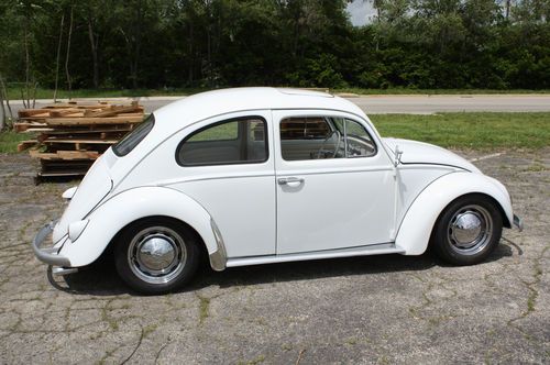 1964 vw beetle original sunroof. make your own herbie! just add the stickers.