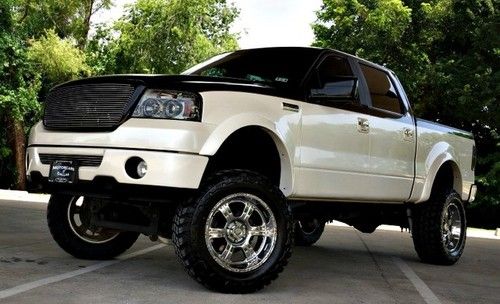 2007 ford f-150 lariat regency 6 inch super lift tow package power seats