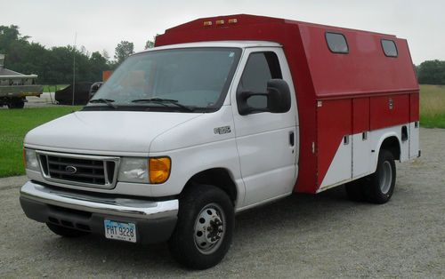 2005 ford e350 kuv utilty service bed work truck