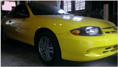 Chevrolet cavalier chevy yellow ecotech 2.2l economy 2 door sporty