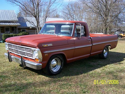 1969 ford f100.....runs good, less than 1k miles on motor, sanded and primed!!!!