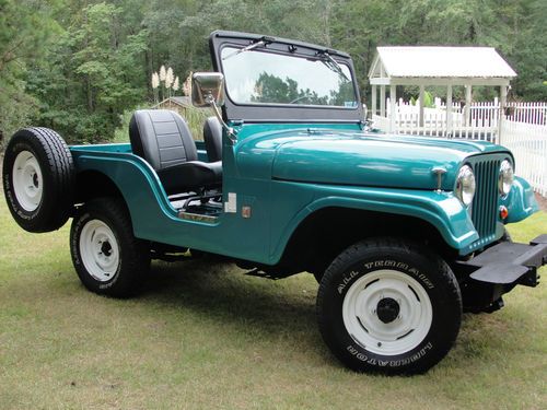 1966 jeep cj5 restored 3 owner jeep only 59k original miles! looks amazing!!