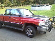Truck with plow - dodge ram extended cab (4 x 4)
