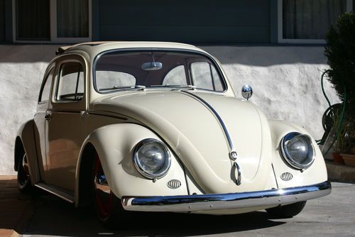 1961 volkswagen beetle classic ragtop sunroof bug rag top
