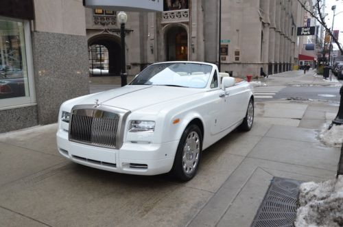 13 rolls royce drophead coupe.  english white with creme light.