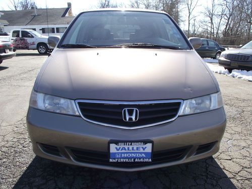 2003honda odyssey ex-l,1 owner,serviced,excellent condition,dvd,no reserve