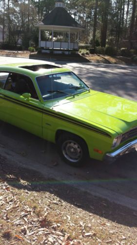 1973 plymouth duster 340 sunroof 4 speed