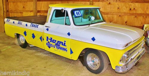 1966 chevy custom c10 pickup truck tubbed restored clean low miles no reserve 66