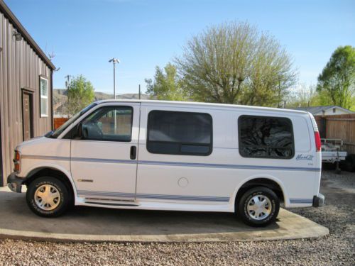 1997 chevy markiii conversion van handicap equipped with wheel chair lift