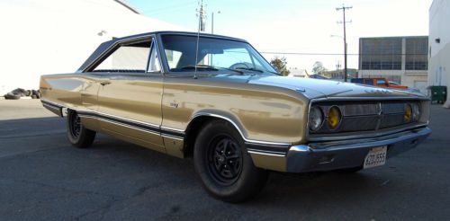 1967 dodge coronet 500 - 383 4 speed posi numbers match - passon performace o/d
