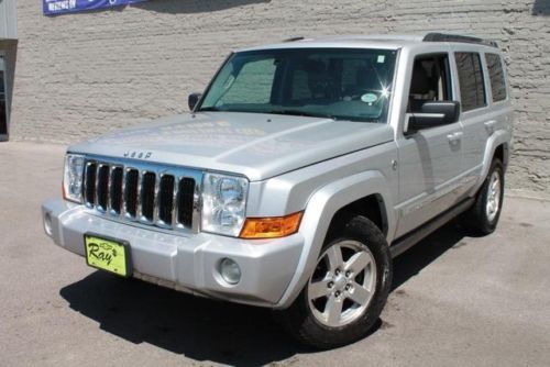 07 jeep commander loaded limited 4wd navigation power sunroof heated leather