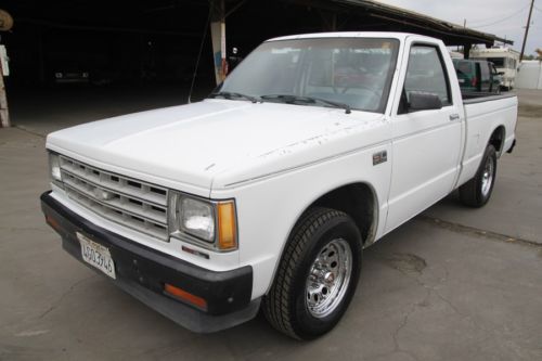 1989 chevrolet s10 pickup 105k low miles automatic 4  cylinder  no reserve