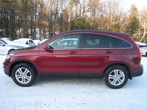 2010 honda crv ex awd 4x4 suv salvage repairable  project flood loaded low miles