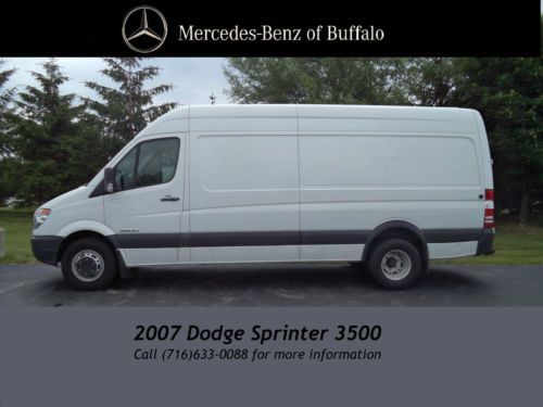2007 dodge sprinter 3500 cargo van 3.0l diesel