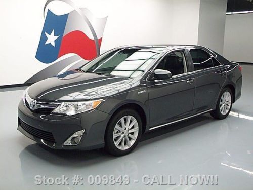 2012 toyota camry xle hybrid leather rear cam 26k miles texas direct auto