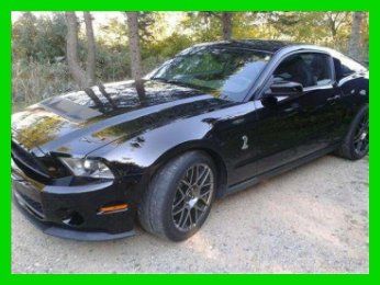 2012 ford mustang shelby gt500 5.4l v8 32v manual coupe premium fully loaded