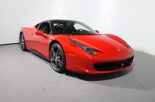 458 italia only 5k miles and ferrari approved certified eligible nero roof optn