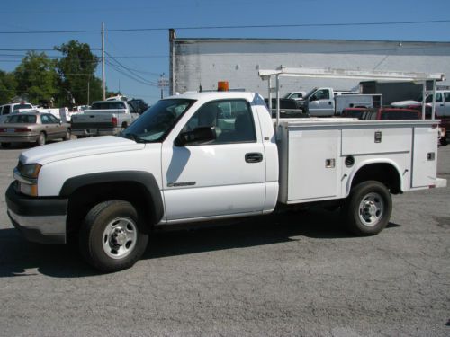 Clean southern chevy utility work bed truck 6.0 auto v-8 2wd cng equipped or gas