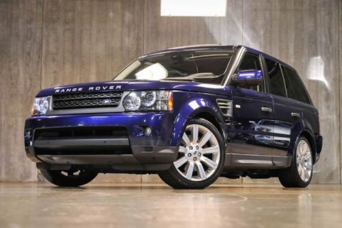 2010 range rover sport hse lux! loaded! rear dvd! alcantara seats! 20in wheels!