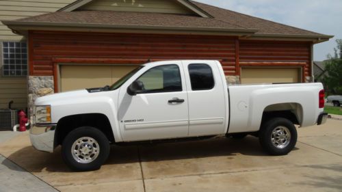 2009 chevrolet chevy silverado 2500 hd lt1 extended cab 6.0 gas 2wd not gmc