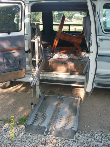 Wheelchair equiped van