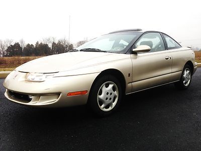 1998 98 saturn sc coupe no reserve low miles clean non smoker