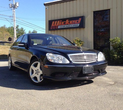 S600 amg sport package 5.5l v12 turbo keyless go power trunk clean s55 s65 look