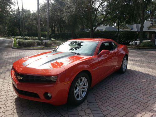 2013 chevy camaro 1lt - auto, touch screen mylink, rally stripes, homelink