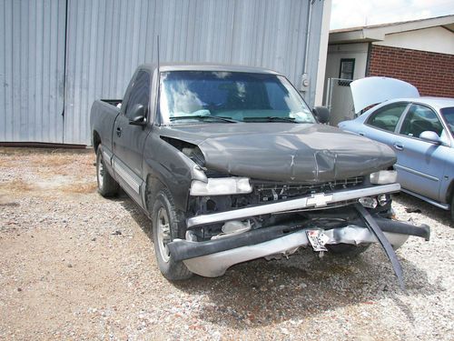 2000 chevy pu gray (police auction item)