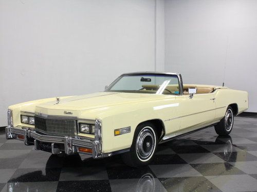 Nice drop top caddy, 500ci v8, loaded with original options, ready for summer