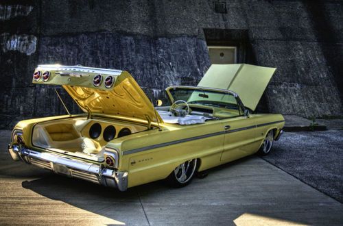 1964 chev impala ss conv. full custom show car 90k invested