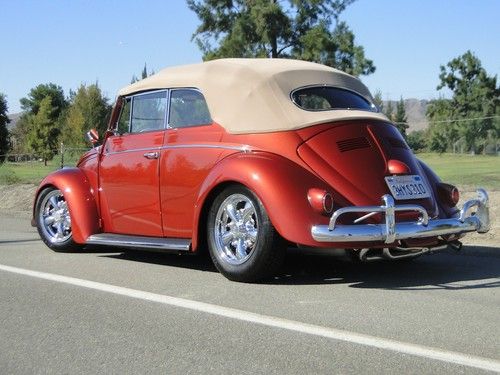 Beautiful 1961 convertible beetle/bug
