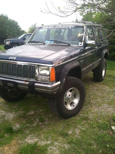 1992 jeep cherokee lifted low miles