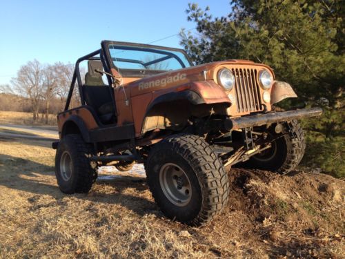 1978 jeep cj5 lifted rock crawler w/ strong v8