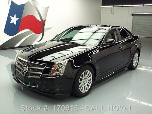 2011 cadillac cts 3.0l sedan pano sunroof one owner 25k texas direct auto