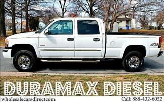 Used gmc sierra duamax diesel 4x4 pickup trucks turbo 4wd truck we finance chevy