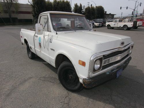 1970 chevy pickup, tires are good, runs, automatic