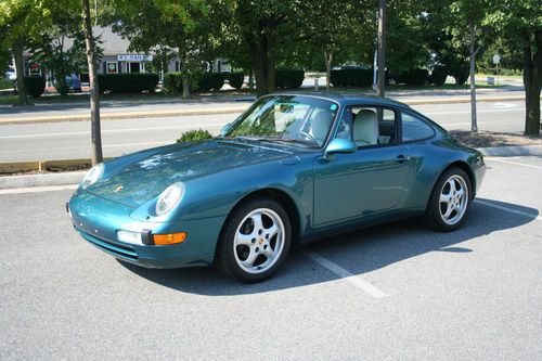 1996 porsche 993 c2- only 3,800 miles - one owner - clean history - rare color