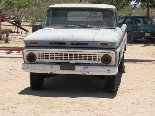 1963 chevy 3/4 ton pick- up restoration project