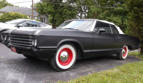 1966 buick lesabre convertible rockabilly satin black rat rod custom