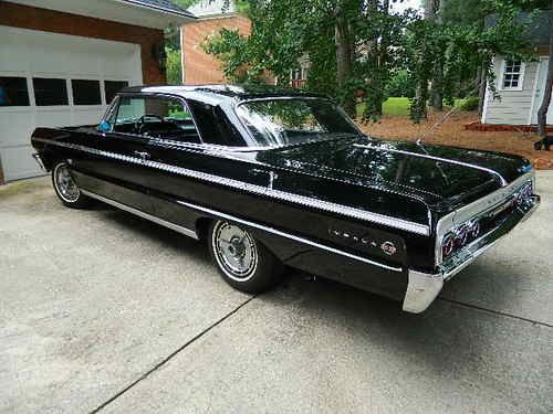 1964 impala ss 327 300 4-speed black/black stunning restoration