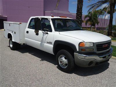 4x4 diesel allison crew cab utility bed dually strong truck fl
