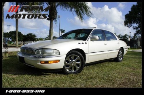 2003 buick park ave ultra! every conceivable option! super clean! pearl white!