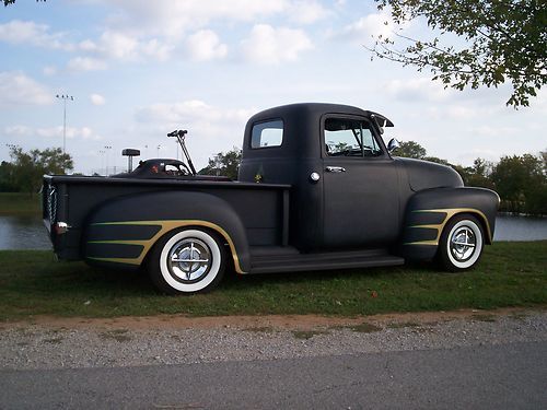 1953 chevy truck,hot rod,custom,not rat rod,kustom,old school cool