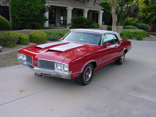 1970 oldsmobile - olds - 442 convertible restored show quality