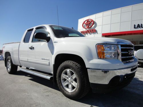 2013 gmc sierra extended cab sle z71 off road 4x4 1 owner video clean carfax 4wd