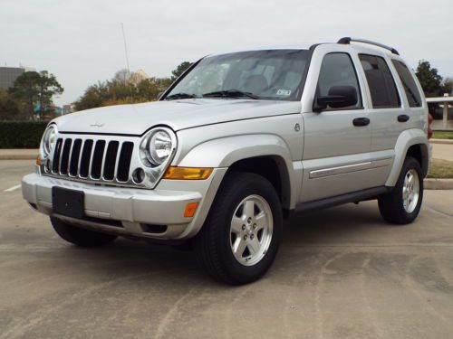 2005 jeep liberty 4x4 limited diesel leather sunroof