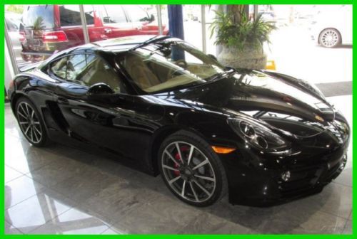 14 black cayman s 3.4l h6 pdk coupe *20 inch carrera classic wheels *low miles