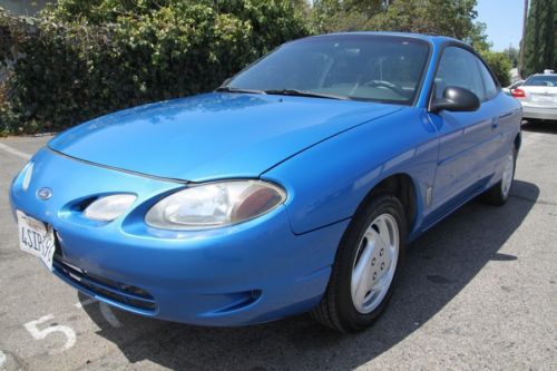 2001 ford escort zx2 coupe automatic 4 cylinder  no reserve